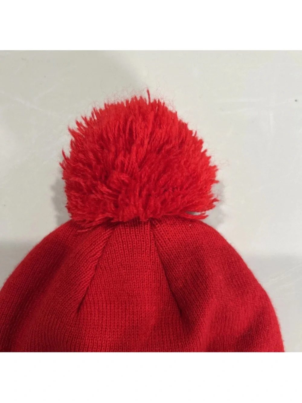 Cincinnati Bearcats Red Knit Cuffed Winter Toboggan Pom Beanie Top World Caps - Picture 4 of 8
